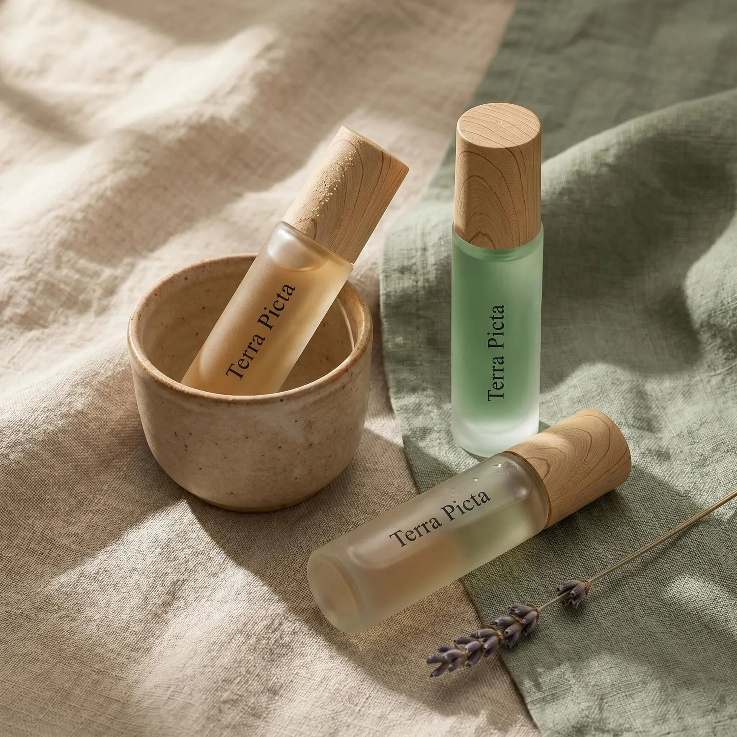 Terra Picta roll-on perfume oil collection