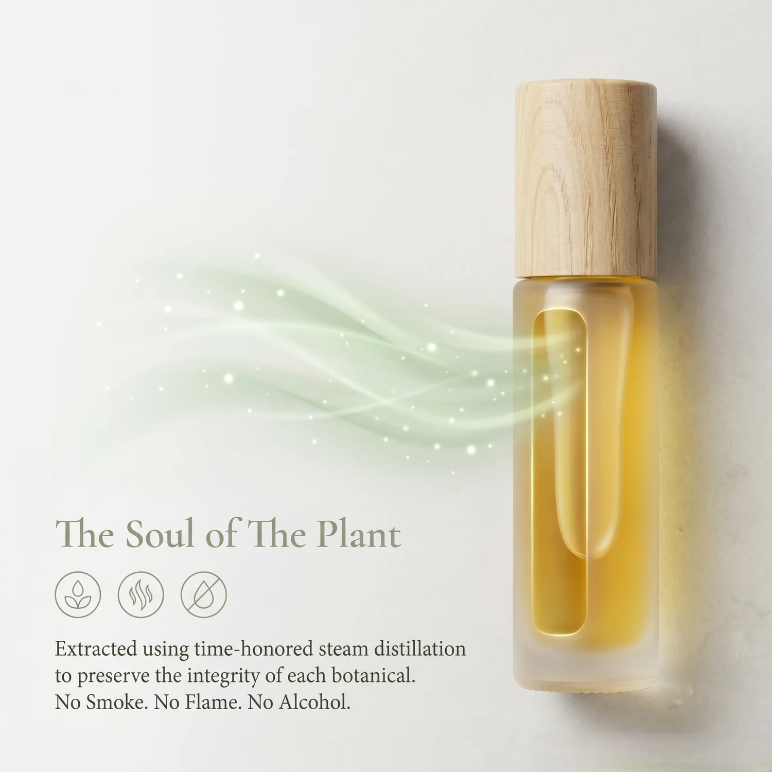 Terra Picta perfume oil with botanical glow